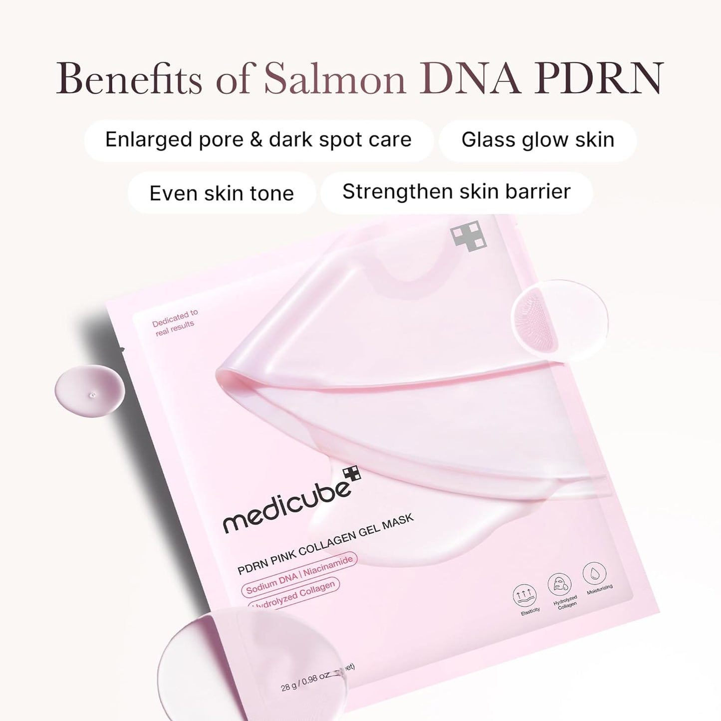 PDRN Pink Collagen Jelly Gel Mask 1τμχ | Medicube