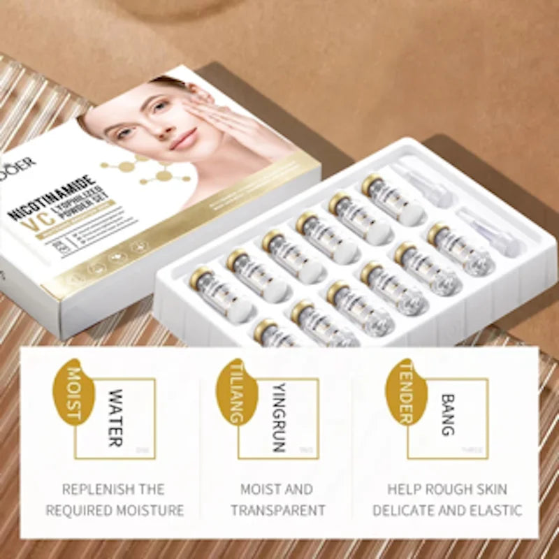 Ampoules of Niacinamide for Whitening and Tightening of Pores