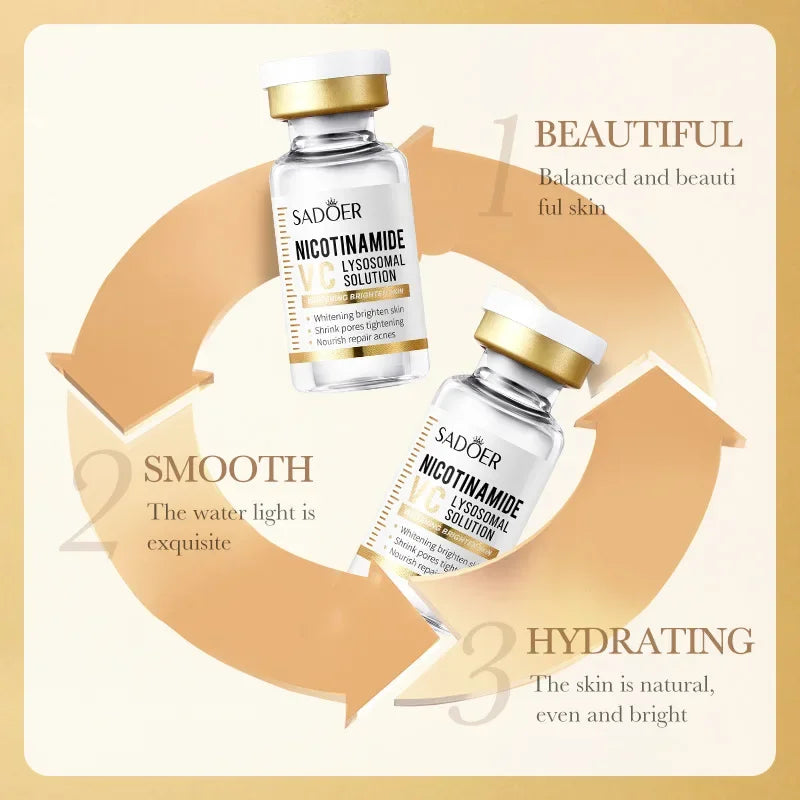 Ampoules of Niacinamide for Whitening and Tightening of Pores