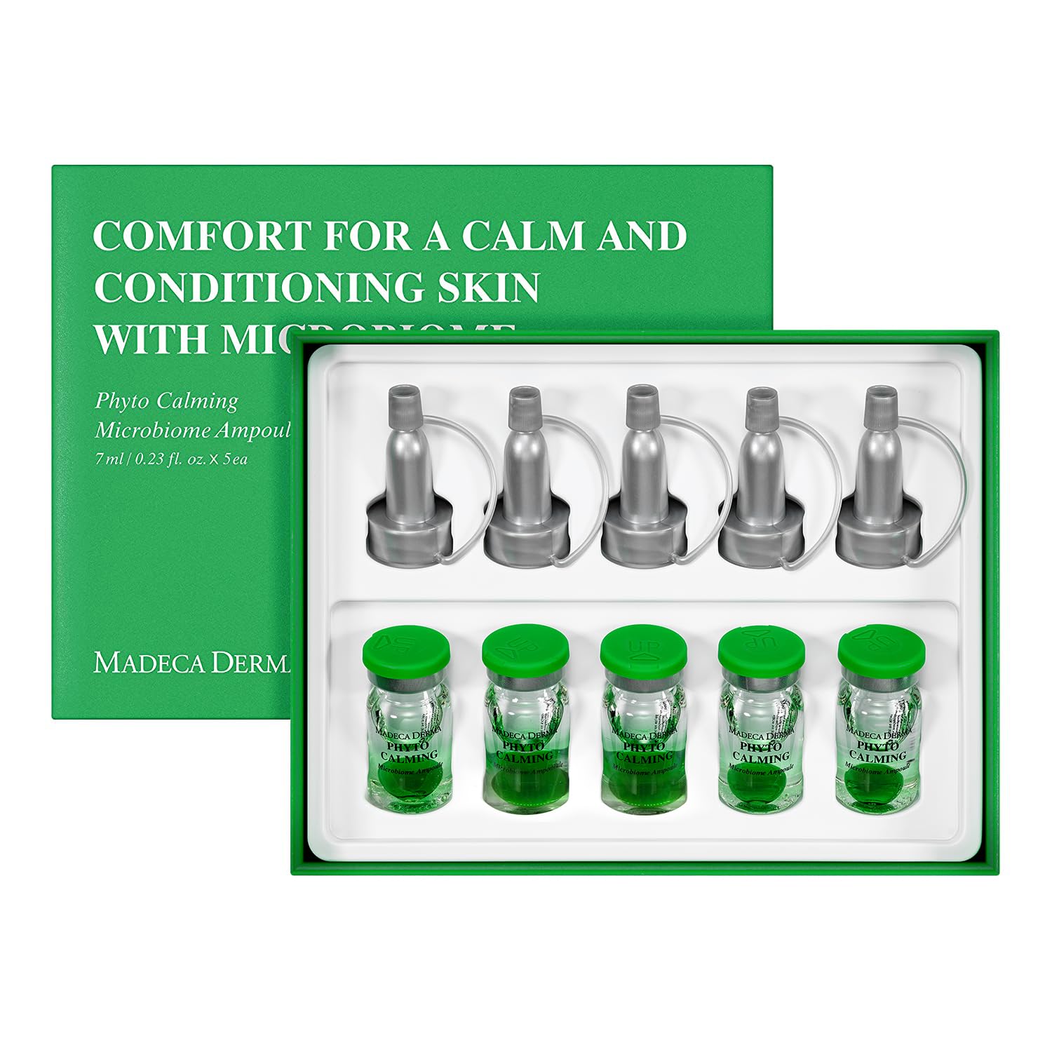 Phyto Calming Microbiome Ampoules | Madeca Derma