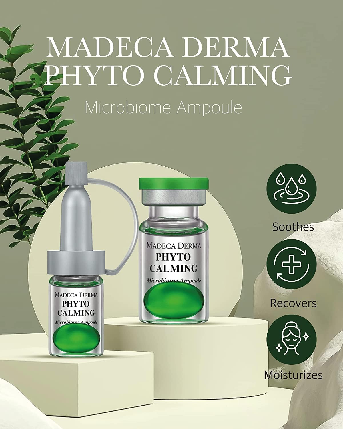 Phyto Calming Microbiome Ampoules | Madeca Derma