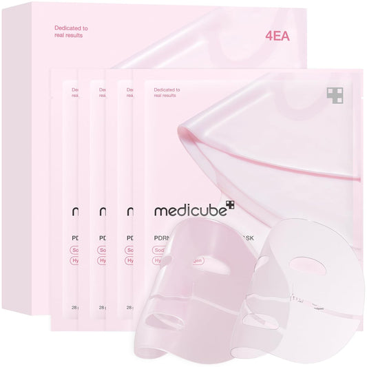 PDRN Pink Collagen Jelly Gel Mask  4pcs | Medicube