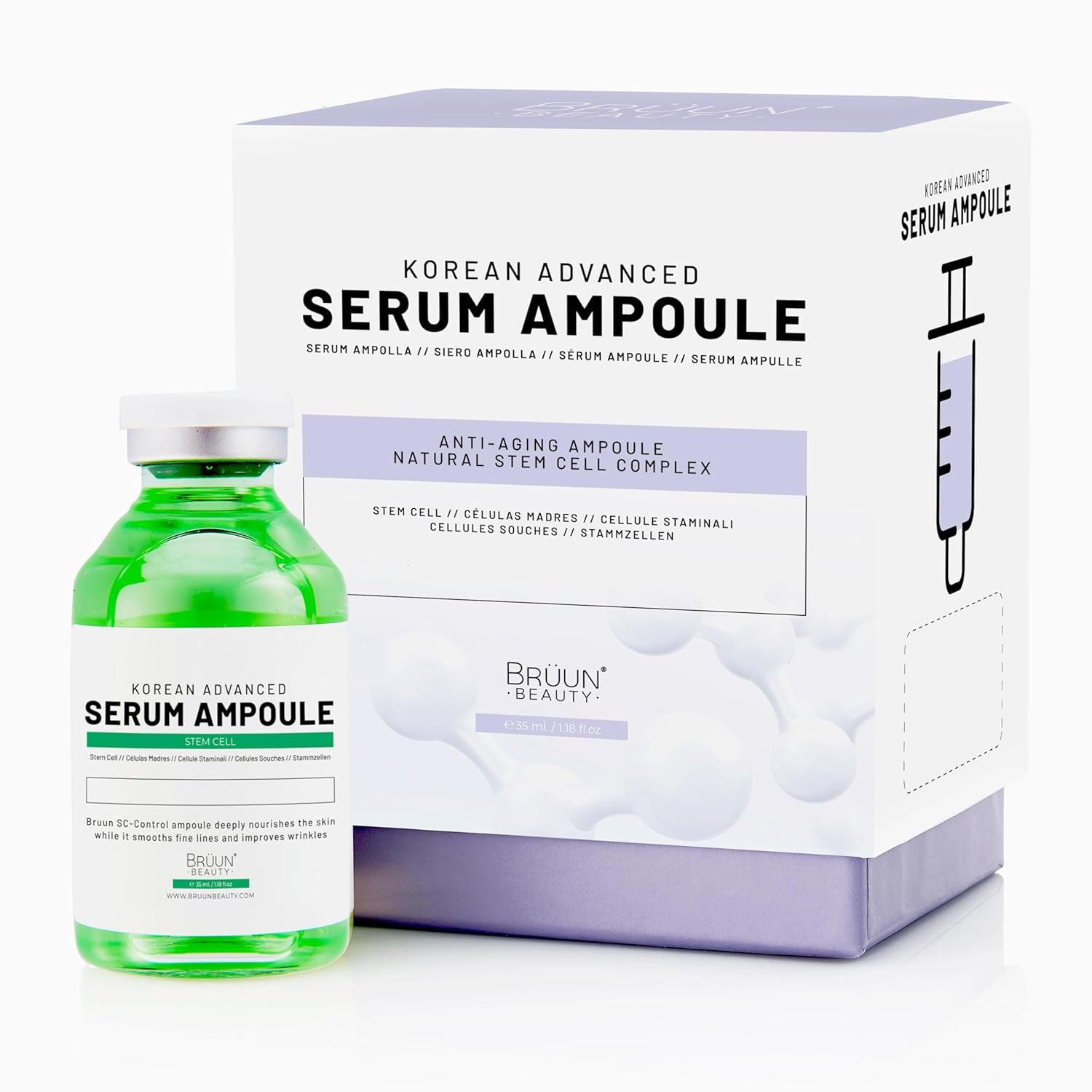 Stem Cell Anti-aging Ampoules | BRÜUN